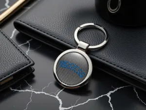 Sparco Custom Keyfob Max Photo Domed Metallic Style